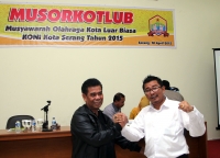 Ketua Umum KONI Kota Serang periode 2015-2019, Deni Arisandi