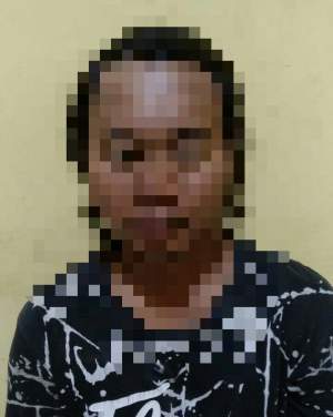 Lagi Asyik Makan, Pelaku Dugaan Pencabulan Dibawah Umur Diamankan Polres Serang Kota