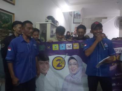 Detik Akhir, Simpatisan Partai Demokrat Dukung Maesyal dan Intan