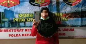 Seorang IRT Diamankan Tim Jatanras Polda Babel Usai Curi HP