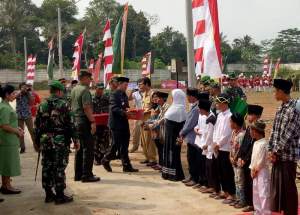 Pangdam Jaya Hadiri TMMD Ke 102 di Cisoka