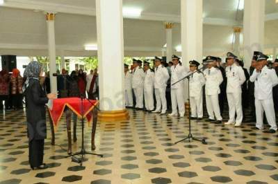 Pelantikan 198 Pejabat Oleh Bupati Lebak 