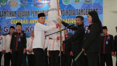 Pelantikan Gerakan Anti Narkoba Nasional (GANN) Kota Tangerang.