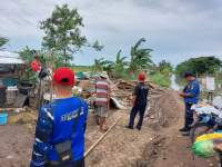 BPBD tangani lokasi terdampak bencana alam.