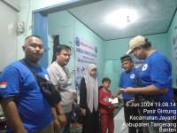 Media Center Jayanti Gelar Santunan Anak Yatim Sekaligus Peresmian Kantor Sekretariat