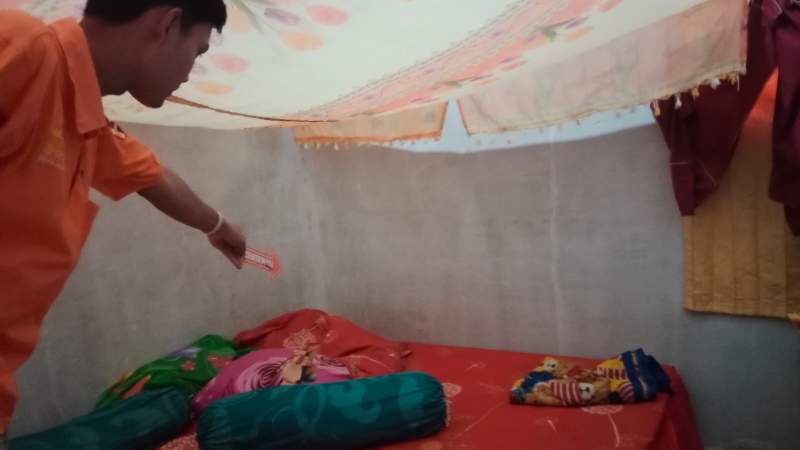 tim inafis Polres Serdang Bedagai lakukan olah TKP