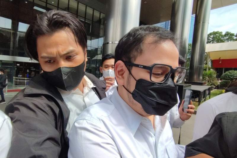 Tersangka kasus senjata api ilegal, Dito Mahendra.