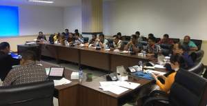 DPRD Tangsel saat gelar rakor dengan OPD terkait banjir 1 Januari lalu.