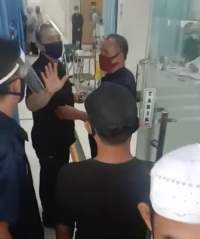Diduga Tak Terima Pasien Divonis Suspek Covid , Warga Cikupa Mengamuk Di Rumah Sakit