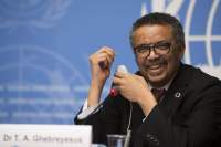 Direktur Jenderal WHO, Tedros Adhanom Ghebreyesus.