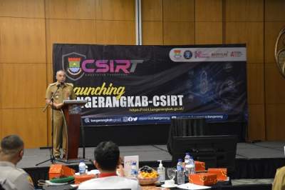 Lindungi Kebocoran Data, Bupati Tangerang Launching CSIRT