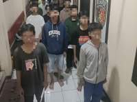 Polsek Jatiuwung Gagalkan Aksi Perang Sarung Belasan ABG