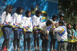 Buah Jerih Payah Latihan, Tim Putri Arung Jeram Sabet Emas