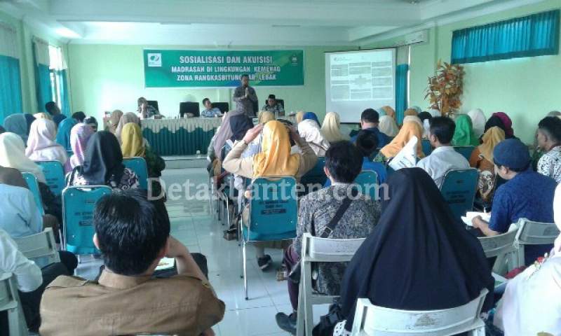 Kemenag Lebak Gelar Sosialisasi dan Akuisisi Zona Rangkasbitung