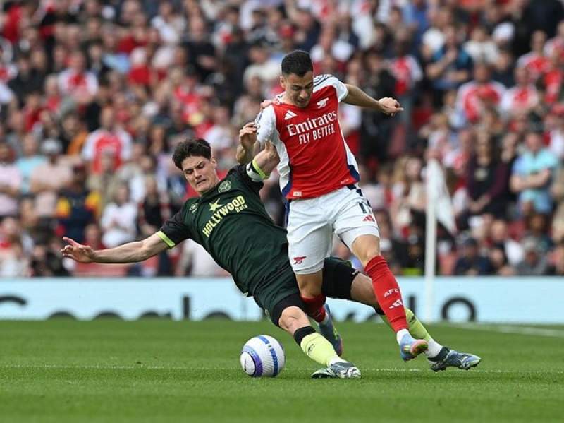 Arsenal Gagal Amankan Kemenangan, Ditahan Imbang Brentford 1-1 di Emirates