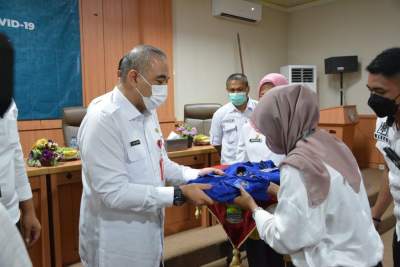 Zaki Buka Bintek Relawan Penanganan Covid 19