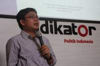 Direktur Eksekutif Indikator Politik, Burhanuddin Muhtadi.