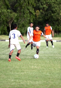 Skuad Perserang saat latihan