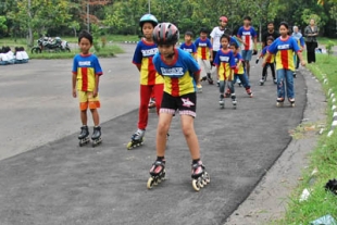 Atlet binaan siap tempur mengikuti kejuaraan nasional di kategori speed