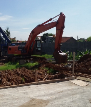 TKP Hotel Fave yg sedang dibangun