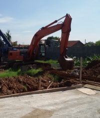 TKP Hotel Fave yg sedang dibangun