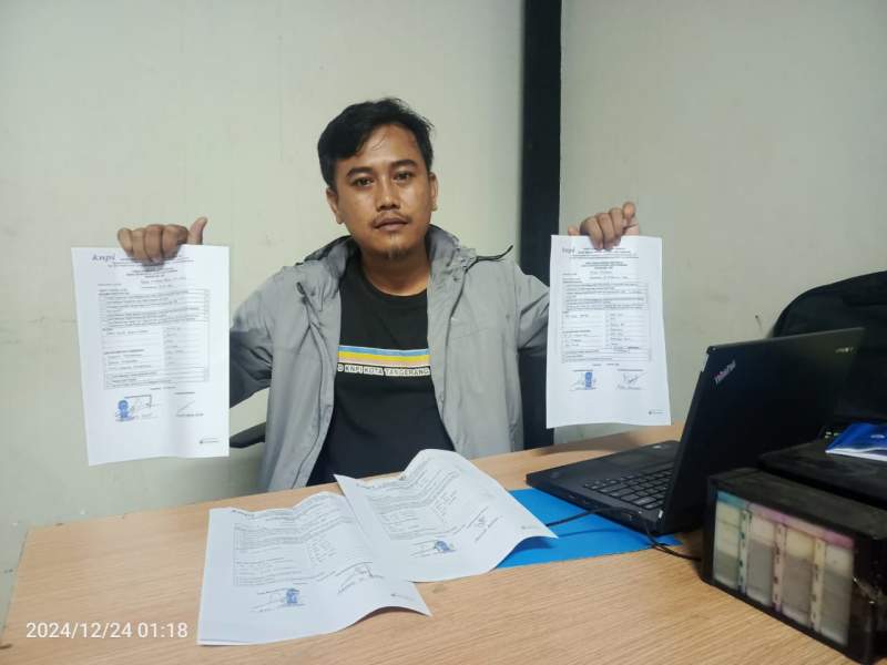 Usai Verifikasi Persyaratan Bacalon Ketua DPD KNPI Kota Tangerang Yang Dilakukan Panitia SC, Ryan Erlangga salah satu bacalon lakukan Mosi Tidak Percaya