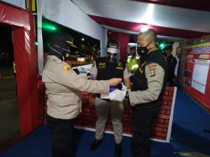 Biddokes Polda Banten Gelar Pelayanan Kesehatan Lapangan di semua Posko PAM Nataru