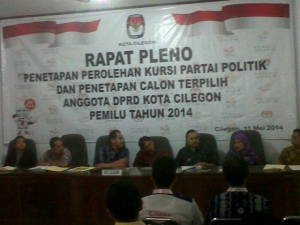 KPU Cilegon Akui Sukses Sampaikan Rekapitulasi Suara