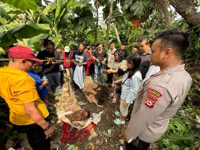 Penemuan Kerangka Mayat di Tas Hebohkan Warga Cikupa