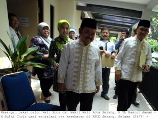 Walikota Serang TB Chaerul