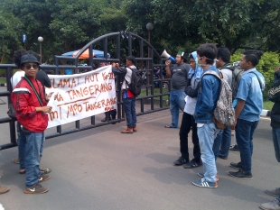 HMI Cabang Tangerang Raya Tagih Janji Wali Kota
