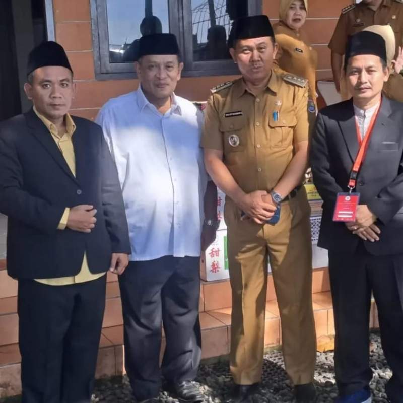 Camat Cisoka Kunjungi Kafilah Kabupaten Tangerang di MTQ Provinsi Banten