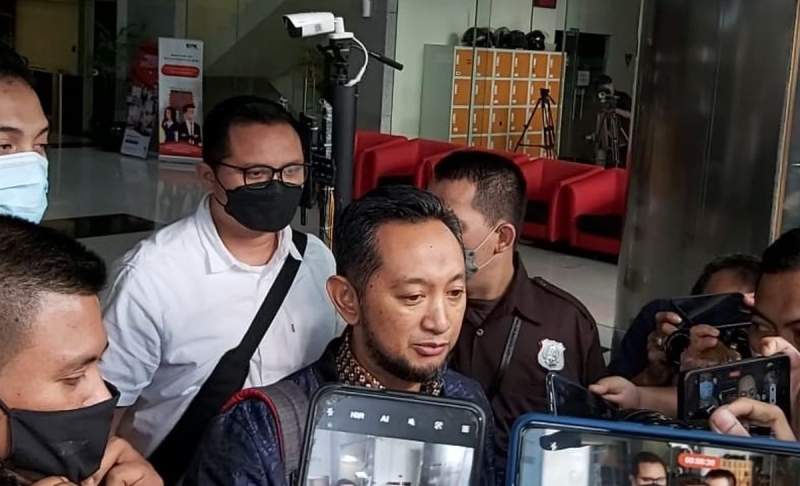 Mantan Kepala Bea Cukai Makassar, Andhi Pramono, saat memenuhi panggilan di Gedung KPK, Jakarta, beberapa waktu lalu.