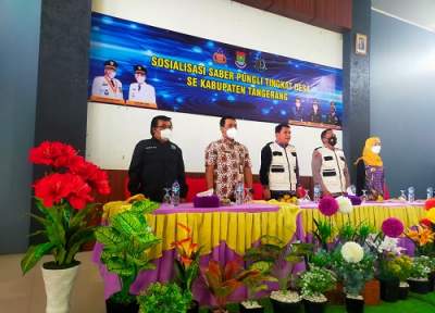 Sekda Buka Sosialisasi Satgas Saber Pungli di Tingkat Desa