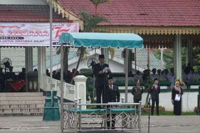 Pemko Tebing Tinggi Gelar Upacara Hari Bela Negara ke-76: "Gelorakan Bela Negara untuk Indonesia Maju"