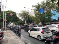 Ilustrasi teknologi pengendalian lalu lintas bernama Area Traffic Control System (ATCS).