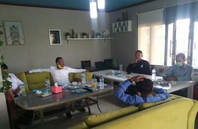 Samakan Persepsi, Satuan Intelkam Polres Serang Mempertemukan Dua LO Paslon Pilkada