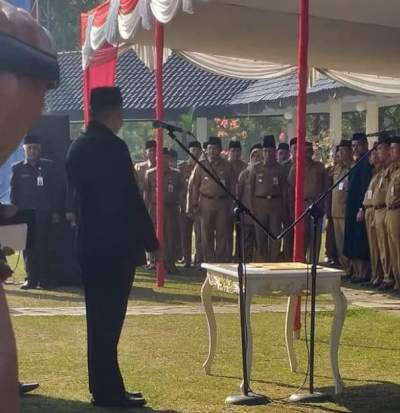 Lantik PJS Kades, Zaki Minta Pilkades Serentak Berjalan Aman dan Kondusif