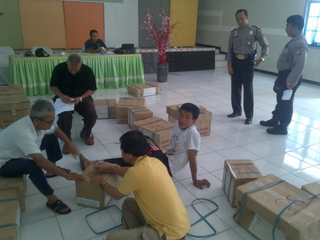 Polisi Jaga 24 Tempat Penyimpanan Naskah UN Kota Cilegon