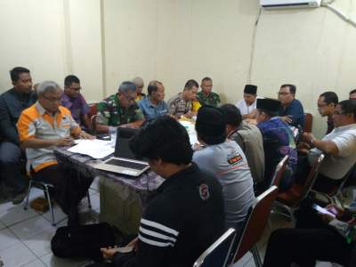 Rapat koordinator terkait pilkada Kota Tangerang 2018.