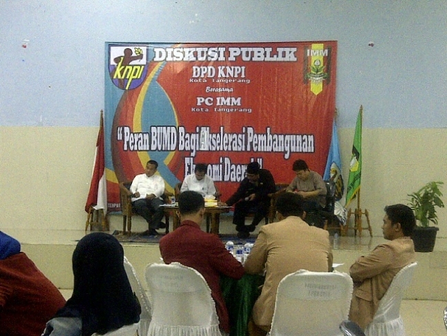 IMM Bersama KNPI Gelar Diskusi Publik Peran BUMD