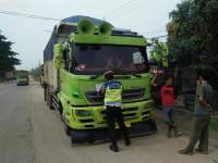 Polres Serang Tindak Tegas Terhadap Odol dan Dump Truk Parkir dibahu Jalan
