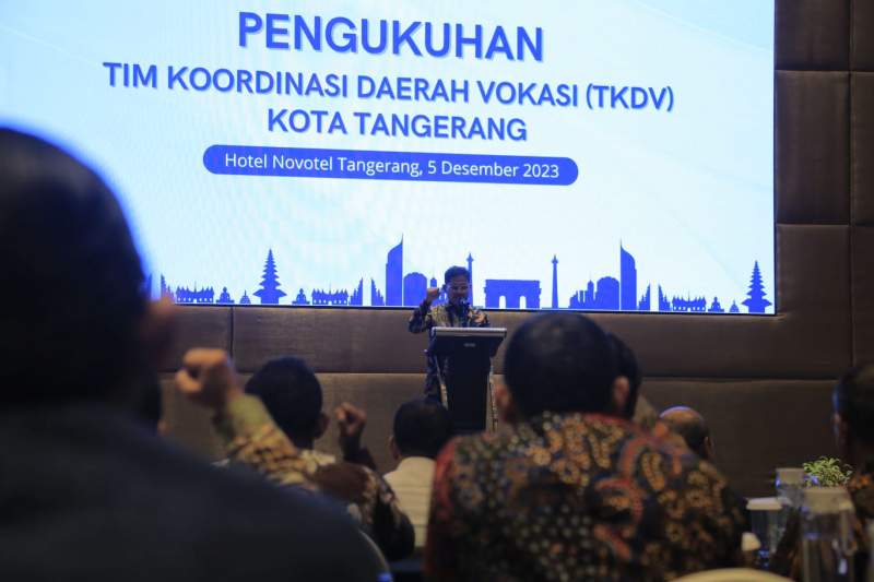 TKDV Kota Tangerang Dikukuhkan, Sachrudin : Harus Mampu Cetak SDM Unggul dan Berdaya Saing