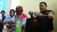 BNN menemukan barang bukti Narkotika jenis shabu
