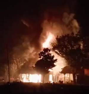 Pom Mini Milik Warga Kronjo Ludes Terbakar