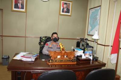 AKBP Boy Sutan Binanga Siregar Larang Warga Pematangsiantar Pesta Kembang Api Saat Perayaan Tahun Baru 2022