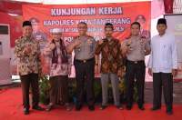 Di Balaraja, Kapolresta Tangerang Sosialisasikan Program Pos Jagur