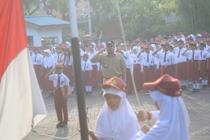 Wali Kota Tangerang Arief R Wismansyah upacara peringatan Hari Pendidikan Nasional