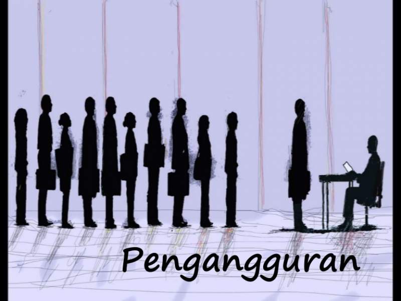 Ilustrasi pengangguran.
