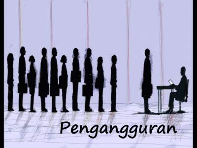 Ilustrasi pengangguran.